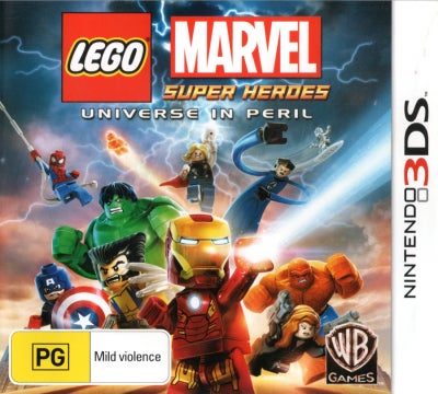 Warner Bros Lego Marvel Super Heroes Universe In Peril Refurbished Nintendo 3DS Game